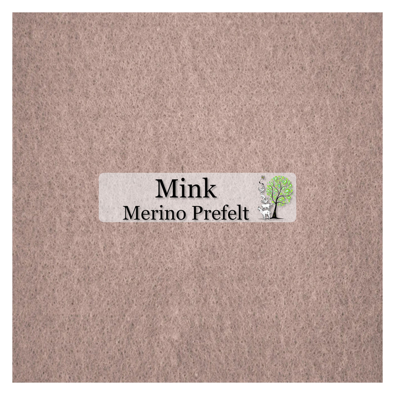Merino Pre-Felt - Mink - Cupid Falls Farm