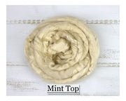 Mint Fiber Top - 1, 2 or 4 oz - Cupid Falls Farm