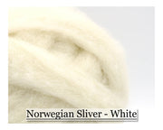 Norwegian Sliver - White - 8oz - Cupid Falls Farm