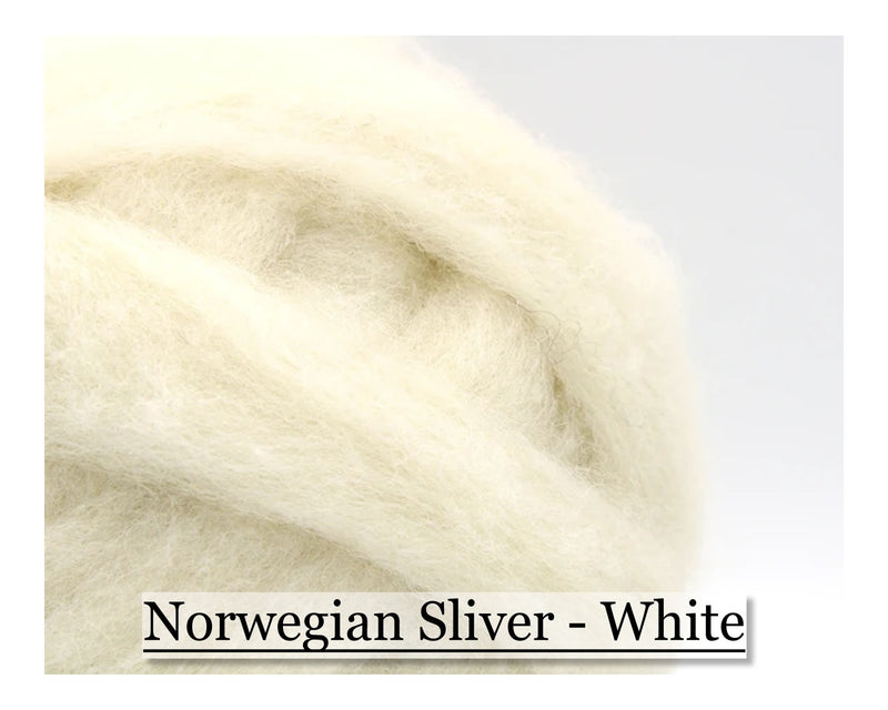 Norwegian Sliver - White - 16oz - Cupid Falls Farm