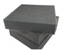 5" x 5" High quality dense charcoal foam felting pad - 10 Pack - Cupid Falls Farm