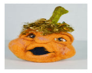 Orange Face Pumpkin Needle Felting Kit - Cupid Falls Farm