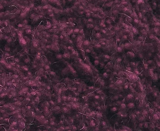 Hand Dyed Wool Nepps - Plum Dandy - Cupid Falls Farm