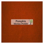 Merino Pre-Felt - Pumpkin - Cupid Falls Farm