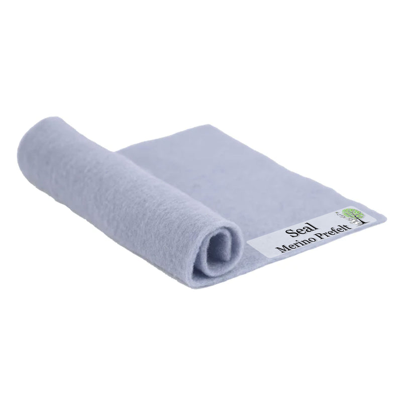 Merino Pre-Felt - Seal - Cupid Falls Farm