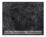 Fog - Bulky Corriedale Wool - Shades of Grey Series - Cupid Falls Farm