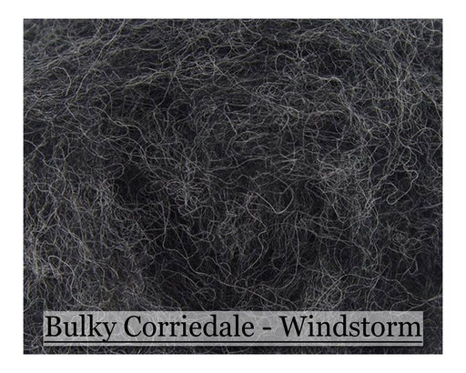 Windstorm - Bulky Corriedale Wool - Shades of Grey Series - Cupid Falls Farm