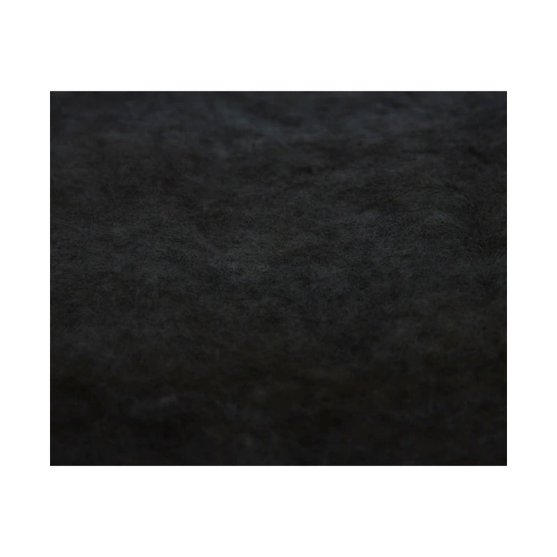 Shetland Batt - Natural Black - 200 grams - Cupid Falls Farm