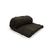 Shetland Batt - Natural Black - 200 grams - Cupid Falls Farm