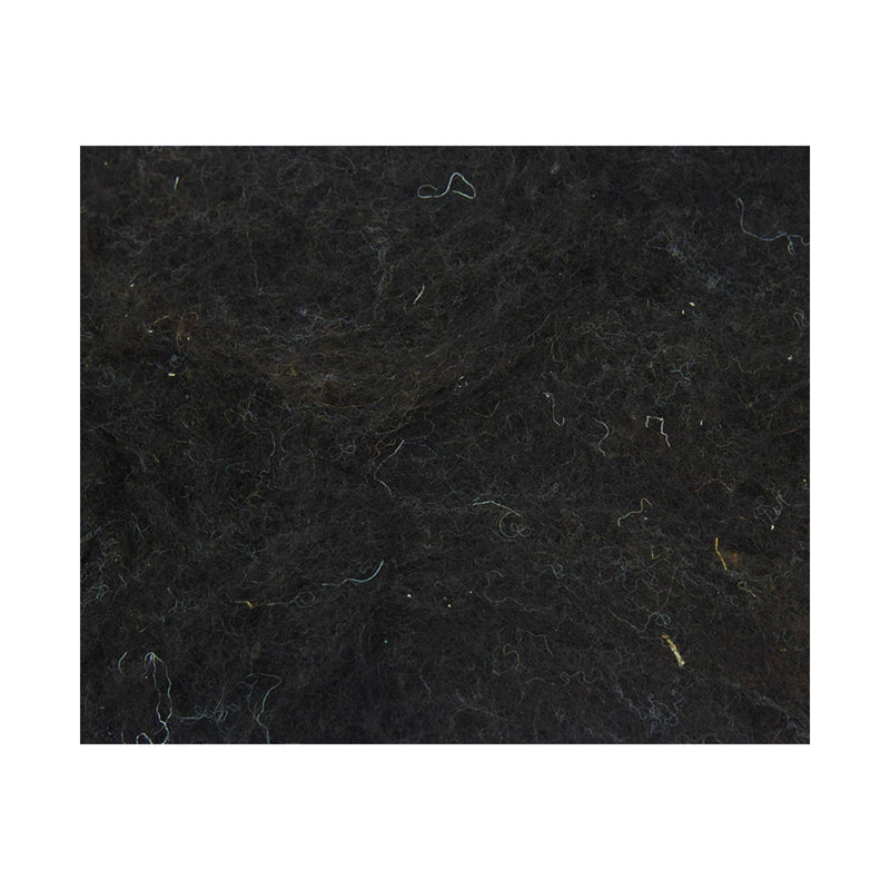 Welsh Batt - Natural Black - 200 grams - Cupid Falls Farm